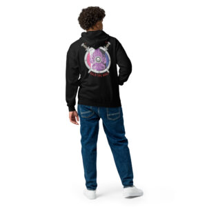 Genderfluid Unisex heavy blend zip hoodie