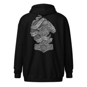 No Frith for Folkists Unisex heavy blend zip hoodie