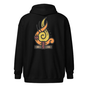 Hearthflame Unisex heavy blend zip hoodie