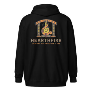 Hearthfire Unisex heavy blend zip hoodie