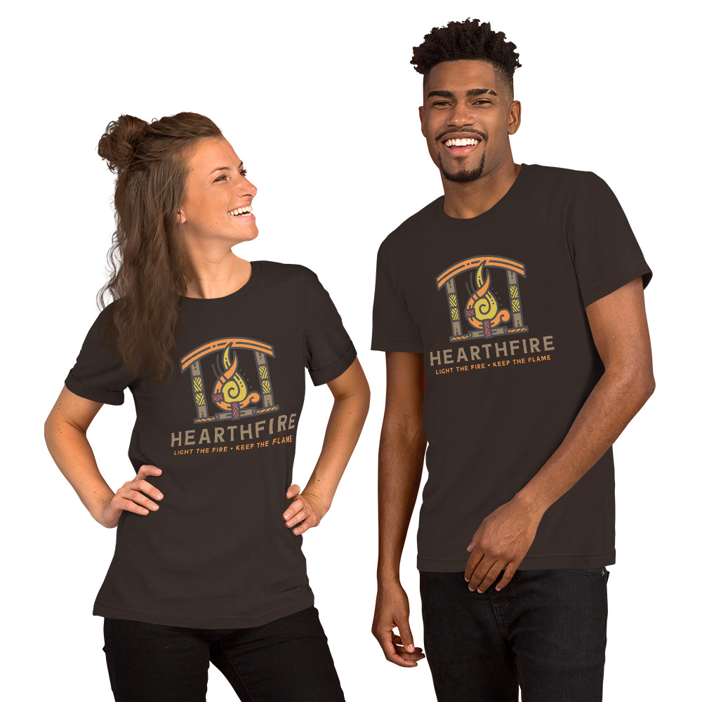 Hearthfire Unisex t-shirt - Image 3